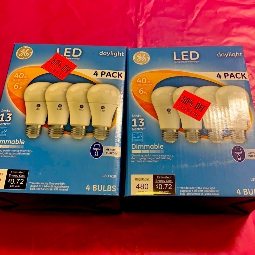 🎁 LED Dimmable 4-packs